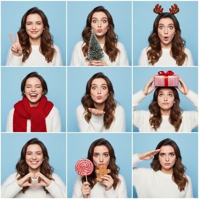 Christmas Special - Christmas Limited Headshots, 9-Grid Sweetness