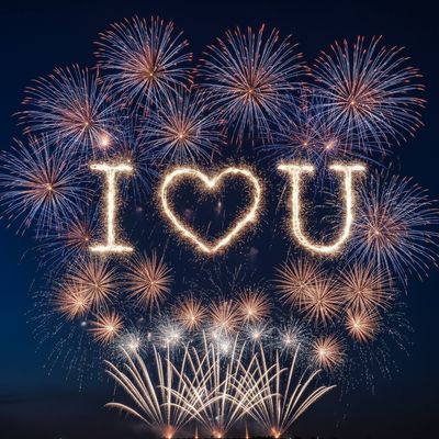 Ultra-Realistic Professional Nighttime Fireworks Display